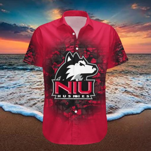 Northern Illinois Huskies Hawaii Shirt Camouflage Vintage – NCAA