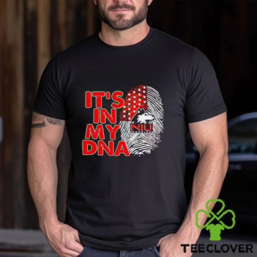 Northern Illinois Huskies It’s In My DNA Fingerprint shirt