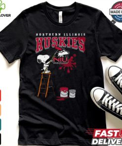 Northern Illinois Huskies Snoopy Painting Shirt