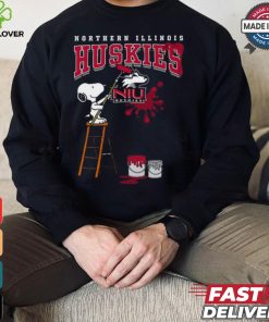 Northern Illinois Huskies Snoopy Painting Shirt