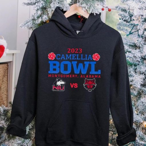 Northern Illinois Huskies vs Arkansas State Red Wolves 2023 Camellia Bowl hoodie, sweater, longsleeve, shirt v-neck, t-shirt