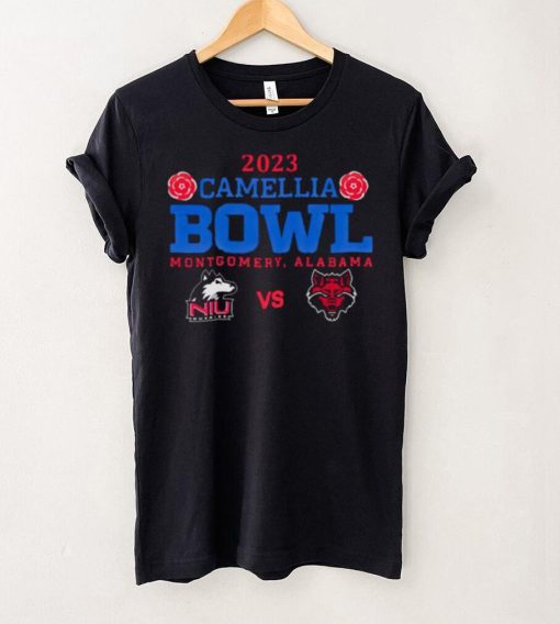 Northern Illinois Huskies vs Arkansas State Red Wolves 2023 Camellia Bowl hoodie, sweater, longsleeve, shirt v-neck, t-shirt