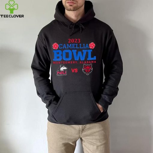 Northern Illinois Huskies vs Arkansas State Red Wolves 2023 Camellia Bowl hoodie, sweater, longsleeve, shirt v-neck, t-shirt