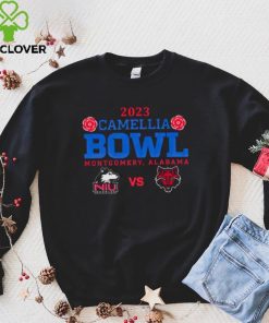 Northern Illinois Huskies vs Arkansas State Red Wolves 2023 Camellia Bowl hoodie, sweater, longsleeve, shirt v-neck, t-shirt