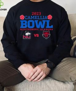 Northern Illinois Huskies vs Arkansas State Red Wolves 2023 Camellia Bowl hoodie, sweater, longsleeve, shirt v-neck, t-shirt