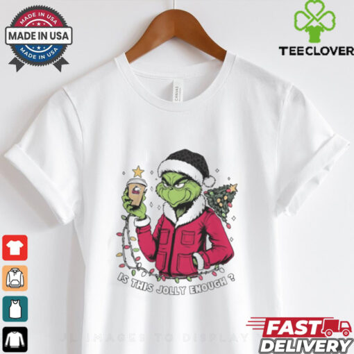 Northern Illinois Huskies x Santa Grinch Is This Jolly Enough Merry Christmas Shirt