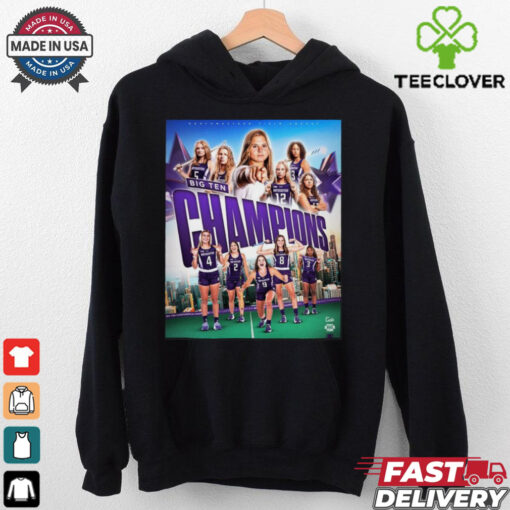Northwestern Field Hockey Back To Back 2024 Big Ten Champions Shirt