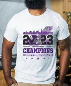 Northwestern Wildcats 2023 Las Vegas Bowl Champions Shirt