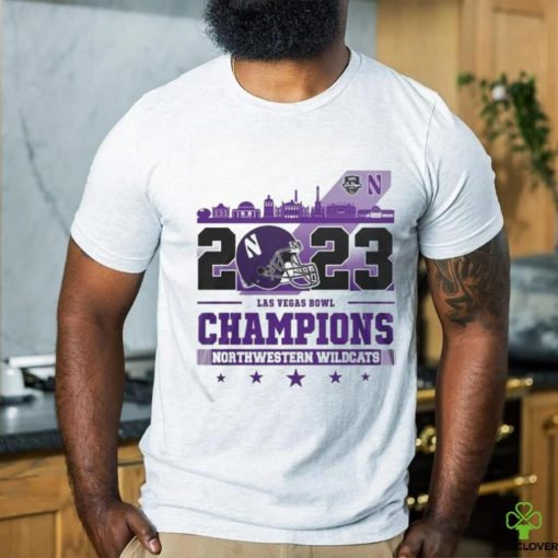 Northwestern Wildcats 2023 Las Vegas Bowl Champions Shirt