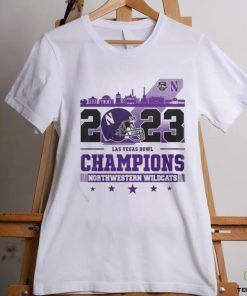 Northwestern Wildcats 2023 Las Vegas Bowl Champions Shirt