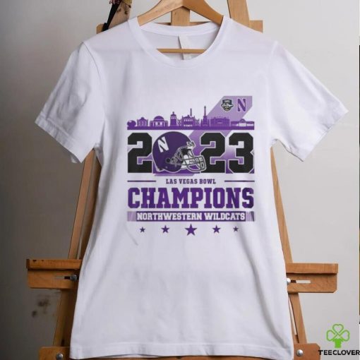Northwestern Wildcats 2023 Las Vegas Bowl Champions Shirt