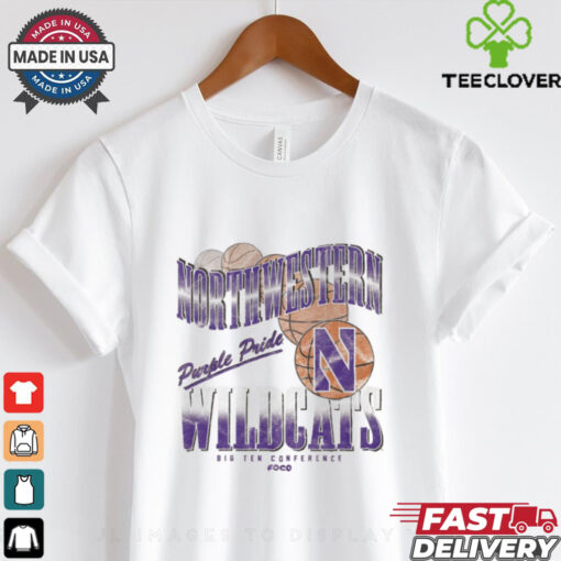 Northwestern Wildcats Baller Bounce T Shirt