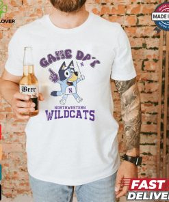 Northwestern Wildcats Bluey Game Day shirt