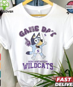 Northwestern Wildcats Bluey Game Day shirt