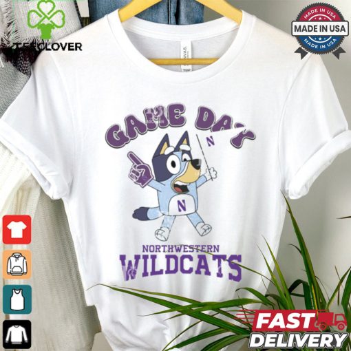 Northwestern Wildcats Bluey Game Day shirt