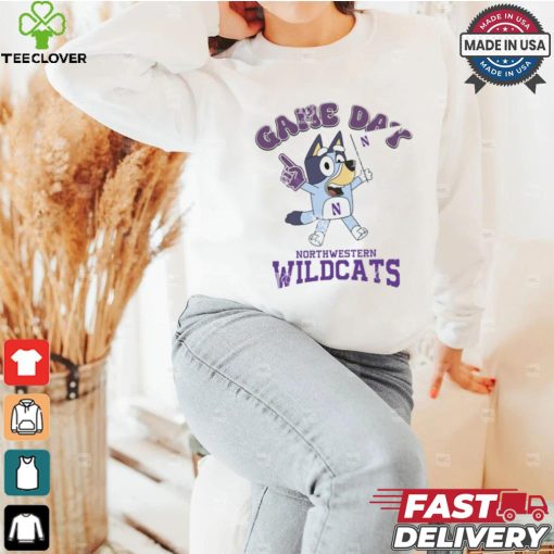 Northwestern Wildcats Bluey Game Day shirt