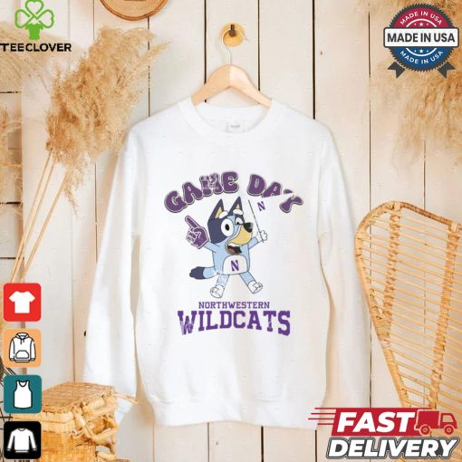 Northwestern Wildcats Bluey Game Day shirt