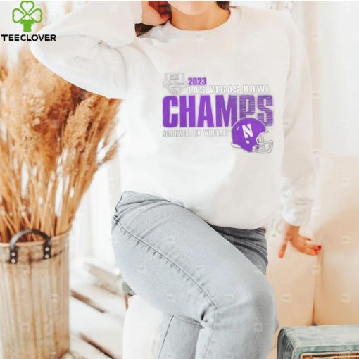 Northwestern Wildcats Champions 2023 Las Vegas Bowl Shirt