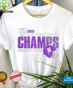 Northwestern Wildcats Champions 2023 Las Vegas Bowl Shirt