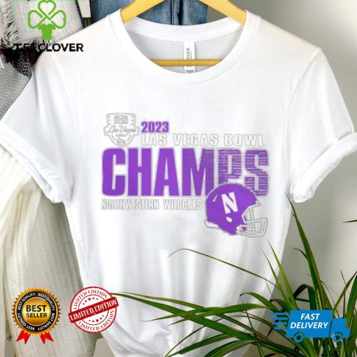 Northwestern Wildcats Champions 2023 Las Vegas Bowl Shirt