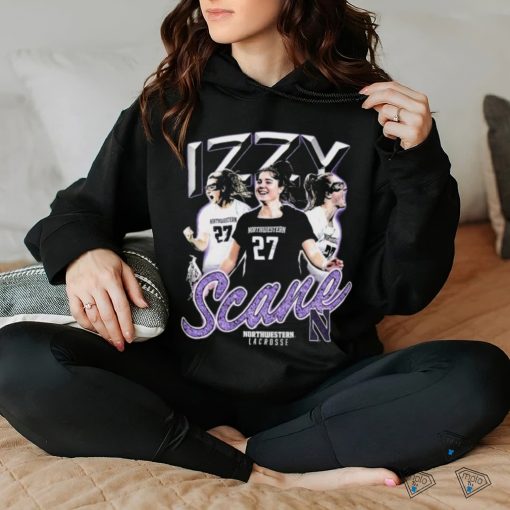 Northwestern Wildcats Izzy Scane #27 Lacrosse Shirt