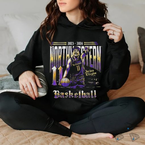 Northwestern Wildcats Jordan Clayton 11 hoodie, sweater, longsleeve, shirt v-neck, t-shirt