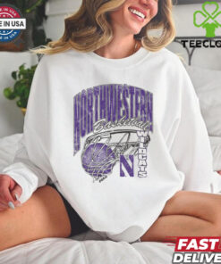 Northwestern Wildcats Script Swish T Shirt