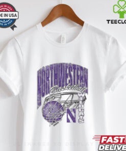 Northwestern Wildcats Script Swish T Shirt