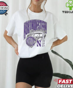 Northwestern Wildcats Script Swish T Shirt