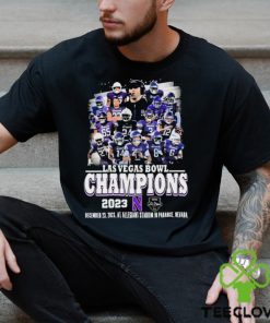 Northwestern Wildcats Team 2023 Las Vegas Bowl Champions Shirt