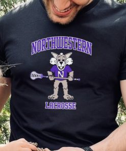 Northwestern Wildcats Youth Willie Lacrosse T Shirt