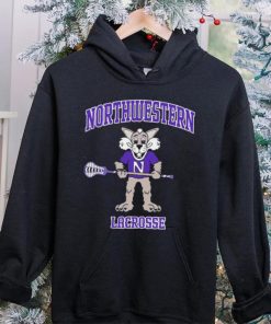 Northwestern Wildcats Youth Willie Lacrosse T Shirt