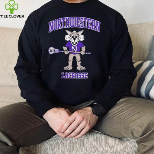 Northwestern Wildcats Youth Willie Lacrosse T Shirt