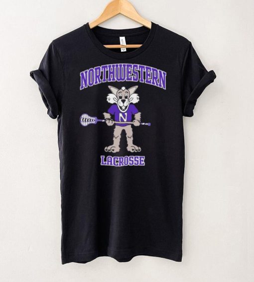 Northwestern Wildcats Youth Willie Lacrosse T Shirt