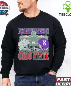 Northwestern Wildcats vs Ohio State Buckeyes National American Wrigley Field Series 2024 Shirt