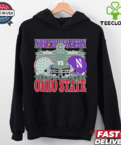 Northwestern Wildcats vs Ohio State Buckeyes National American Wrigley Field Series 2024 Shirt