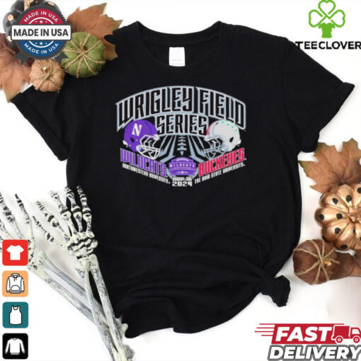 Northwestern vs Ohio State 2024 Wrigley Field Series T Shirt