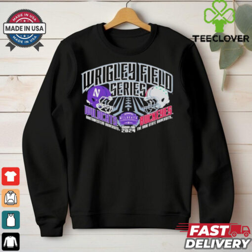 Northwestern vs Ohio State 2024 Wrigley Field Series T Shirt
