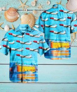 Norwegian Air Sweden Boeing 737 8jp Hawaiian Shirt