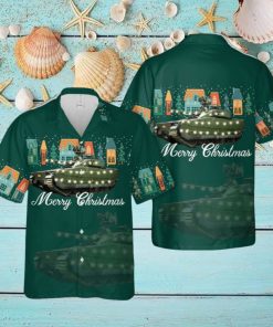 Norwegian Army CV90 Infantry Fighting Vehicle Christmas Hawaiian Shirt
