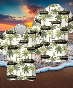 Norwegian Army Leopard 2A4NO Tank Hawaiian Shirt