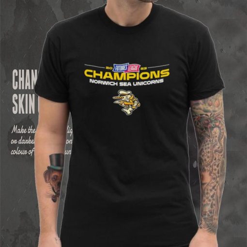 Norwich Sea Unicorns 2023 Championship shirt