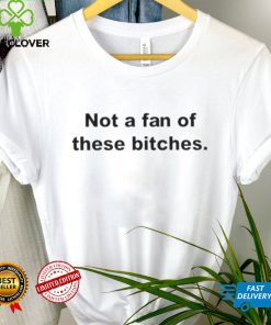 Not a fan of these bitches hoodie, sweater, longsleeve, shirt v-neck, t-shirt