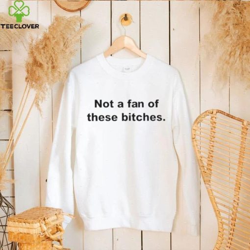 Not a fan of these bitches hoodie, sweater, longsleeve, shirt v-neck, t-shirt