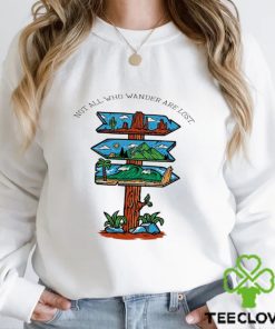 Not all who wander are lost art shirt 2 Not all who wander are lost art shirt