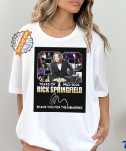 Not only this 62 years of 1962 2024 signature thank you for the memories shirt