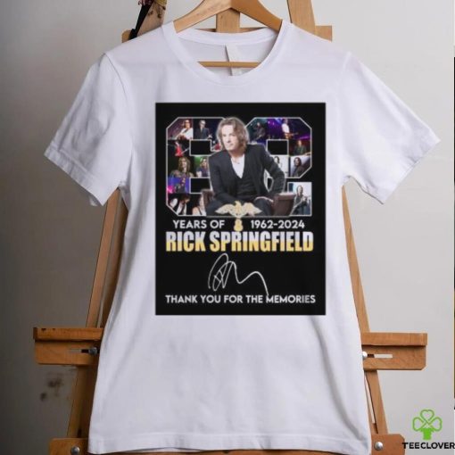 Not only this 62 years of 1962 2024 signature thank you for the memories shirt