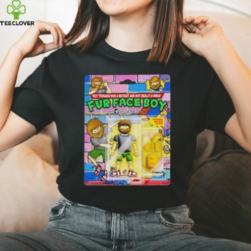 Not teenage nor a mutant and not really a ninja Fur Face Boy shirt