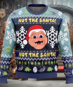 Not the Santa Dinosaurs Ugly Christmas Sweater