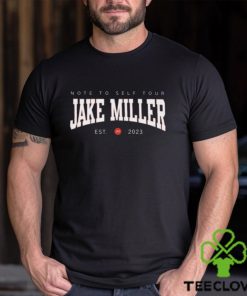 Note to self tour jake miller est 2023 hoodie, sweater, longsleeve, shirt v-neck, t-shirt